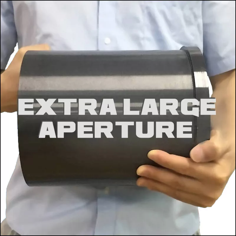 Large bore silicon nitride ceramic protection tube for high temperature industrial use
