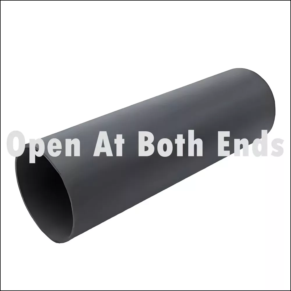 Silicon carbide ceramic tube with both ends open