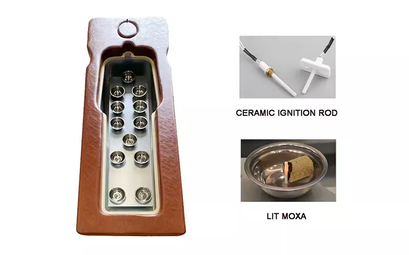 Application scenarios of ceramic heating elements for moxibustion heating