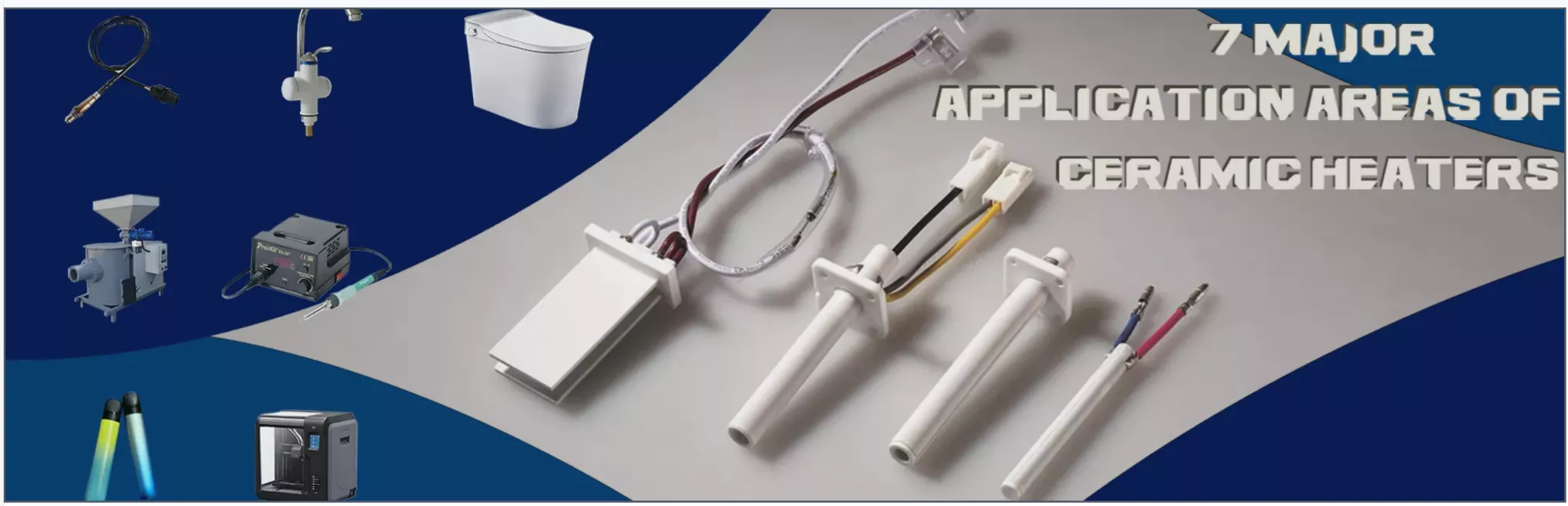 Applications of ceramic heating elements