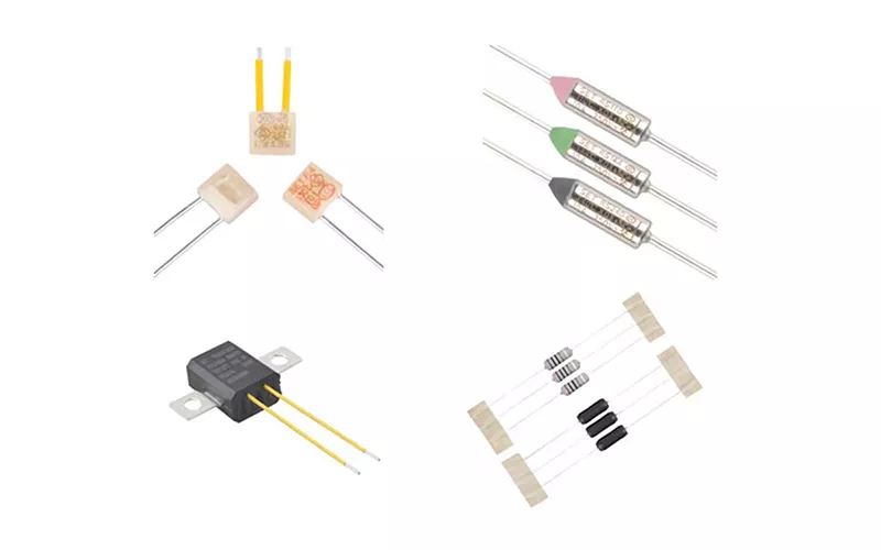Ceramic heating element for line protection