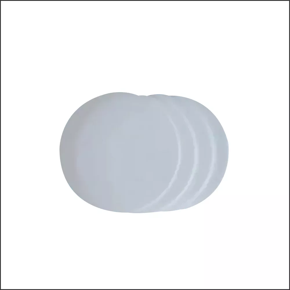 Circular BeO ceramic substrate with high thermal performance