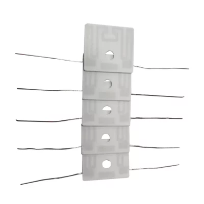 Durable ceramic heater element designed for line protection