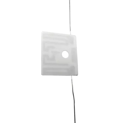 Ceramic heating element for line protection applications