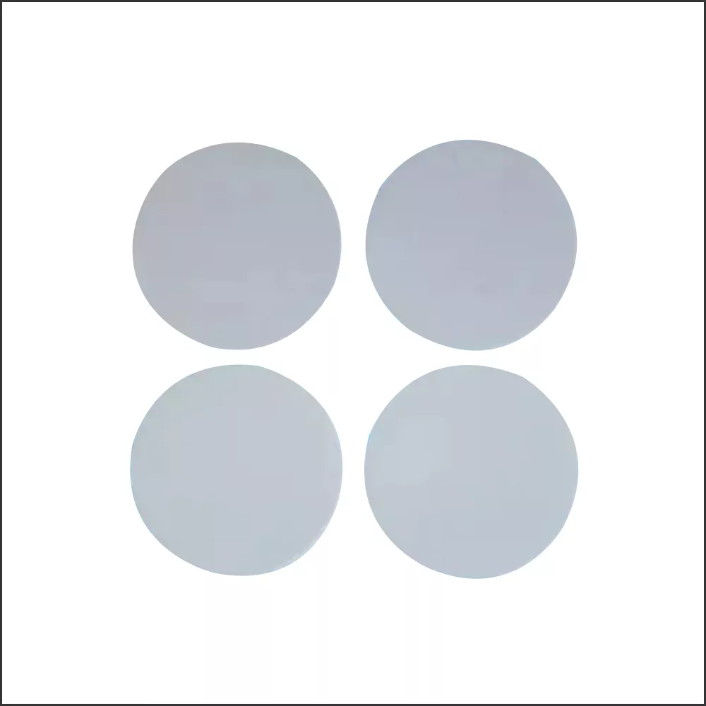 Custom BeO ceramic round substrate with excellent heat conductivity