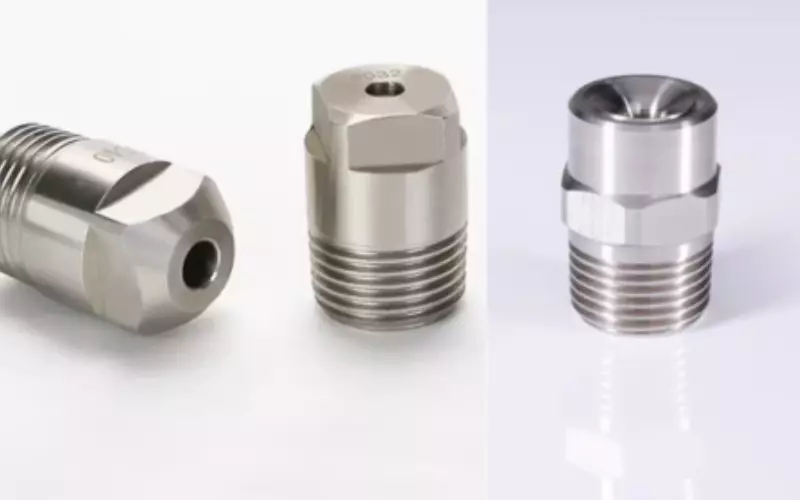 Ceramic Industrial Flat Fan Spray Nozzles