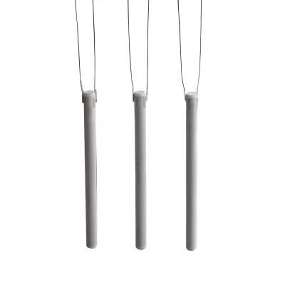 High power ceramic heating element with thermocouple for precise temperature control