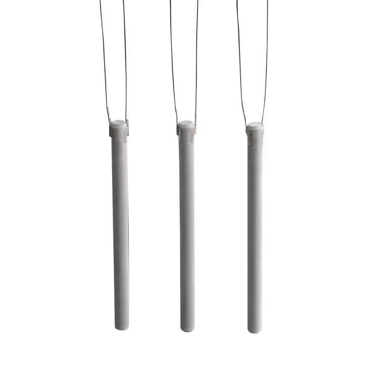 High power ceramic heating element with thermocouple for precise temperature control
