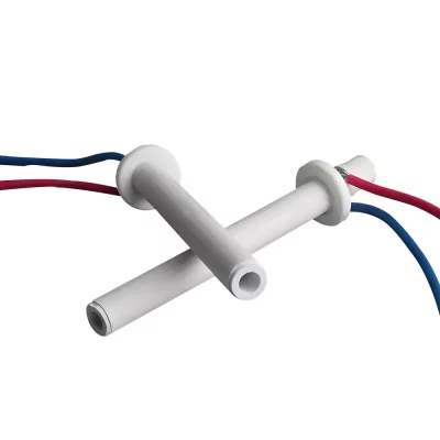 Instant toilet seat water heating ceramic heating tube