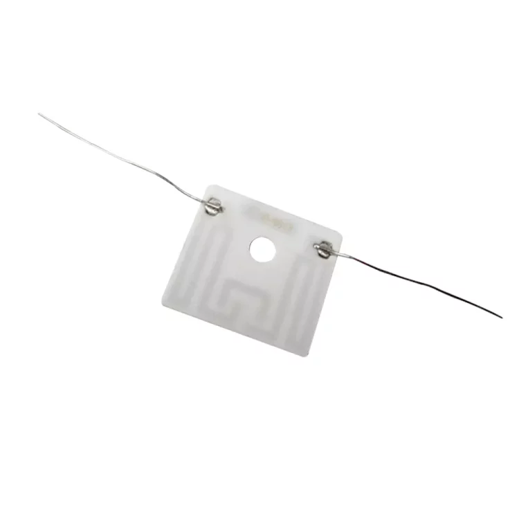 High safety ceramic heating element for electrical line protection