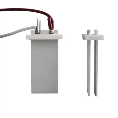 Smart toilet ceramic heating element for water heating