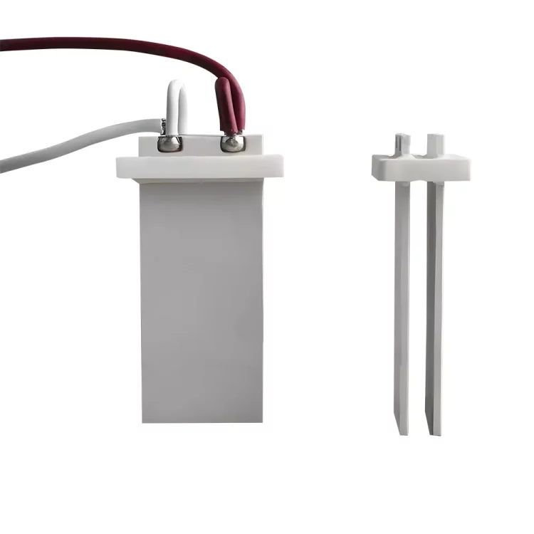 Smart toilet ceramic heating element for water heating