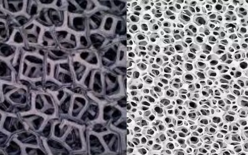 Ceramic Foam Filter Our foams for ceramic filters meet the highest quality standards and provide outstanding homogeneity.