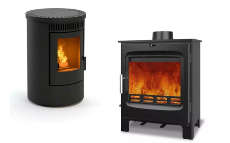 Diagram 4: Pellet Stove