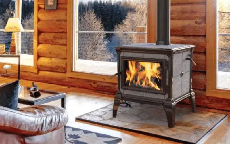 Biomass stove bringing warmth to your home