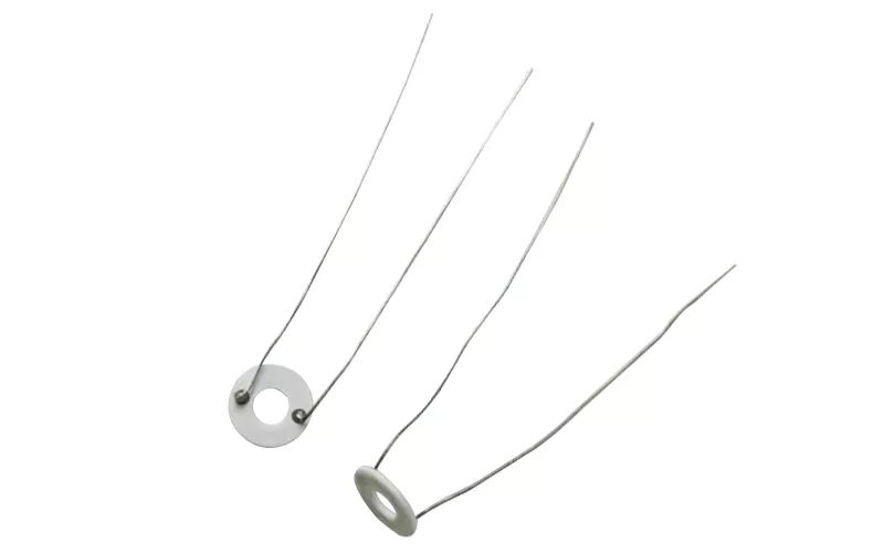 Ceramic heating ring used in a 3D printer for stable and uniform temperature control