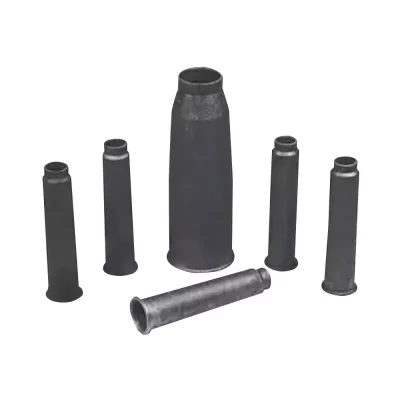 Silicon carbide nozzle with excellent wear and corrosion resistance