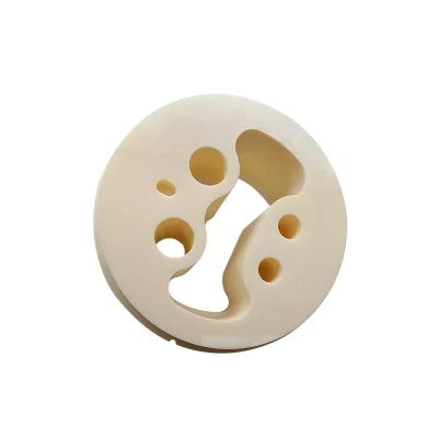 Alumina ceramic terminal block designed for power equipment with high dielectric strength