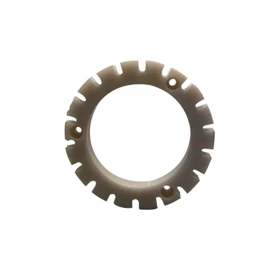 Aluminum nitride ceramic ring with high thermal conductivity and excellent electrical insulation