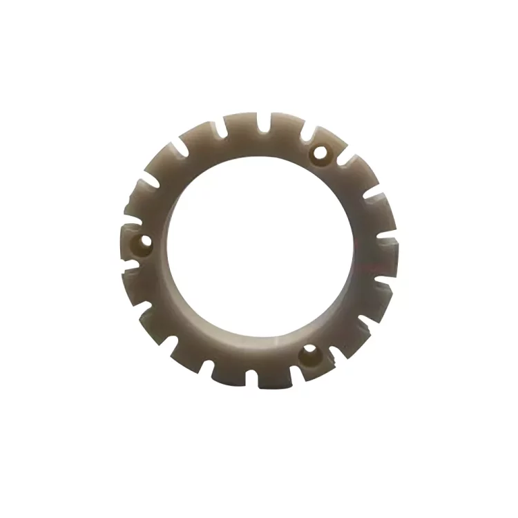 Aluminum nitride ceramic ring with high thermal conductivity and excellent electrical insulation