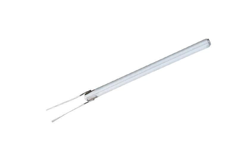 Zirconia ceramic heating rod providing stable heating for oxygen sensor operation