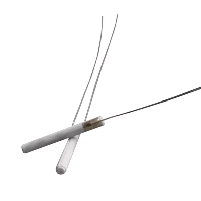 Mini ceramic heater rod featuring dual internal holes for stable heat output.