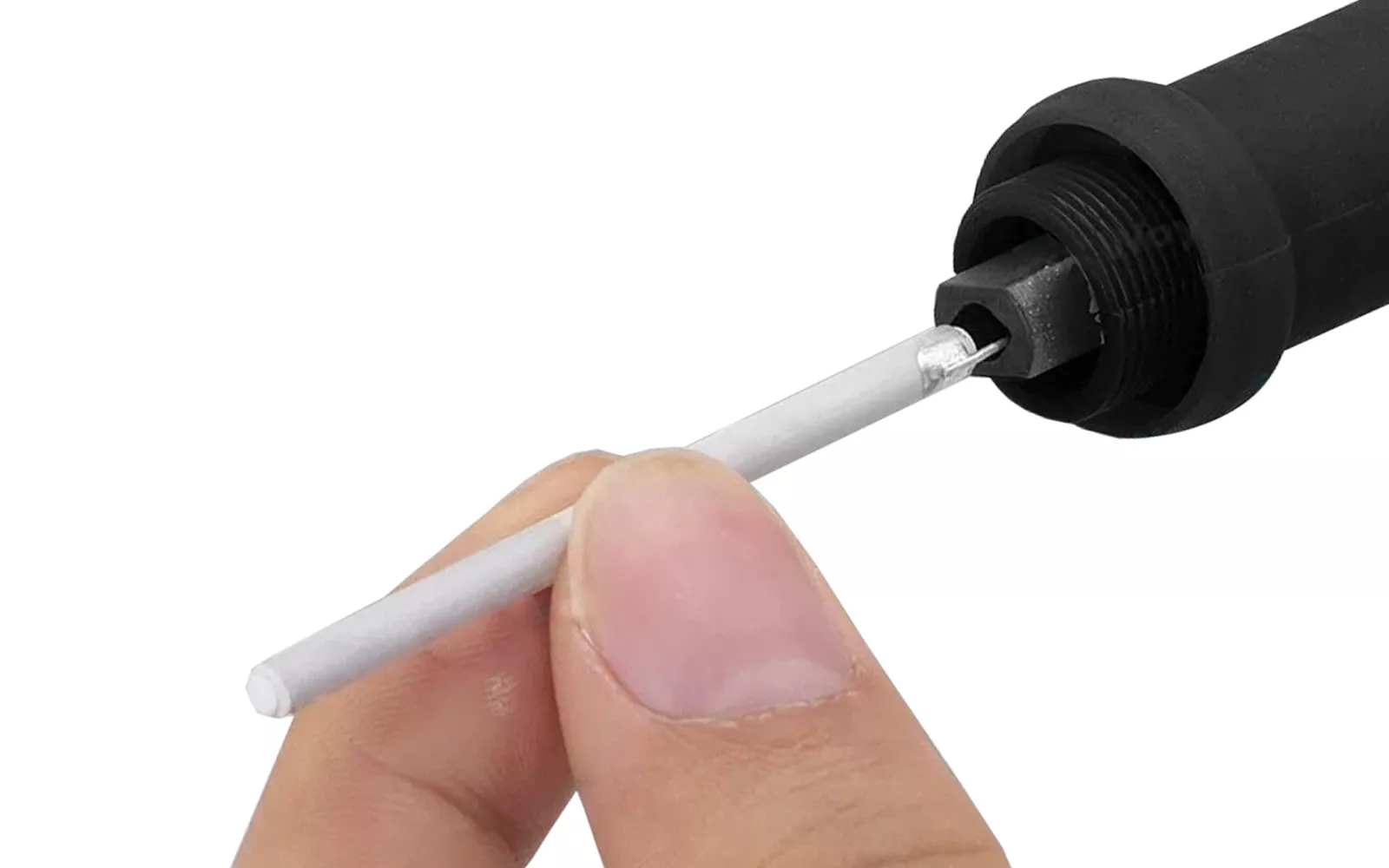 Durable ceramic heating element for precision electronic equipment.