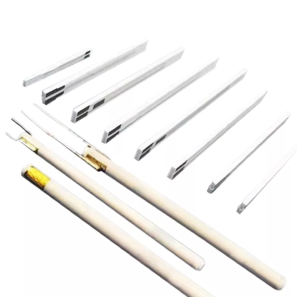 Ceramic heating rod for automotive oxygen sensors
