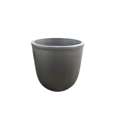 SiC ceramic crucible offering excellent thermal shock resistance and long service life