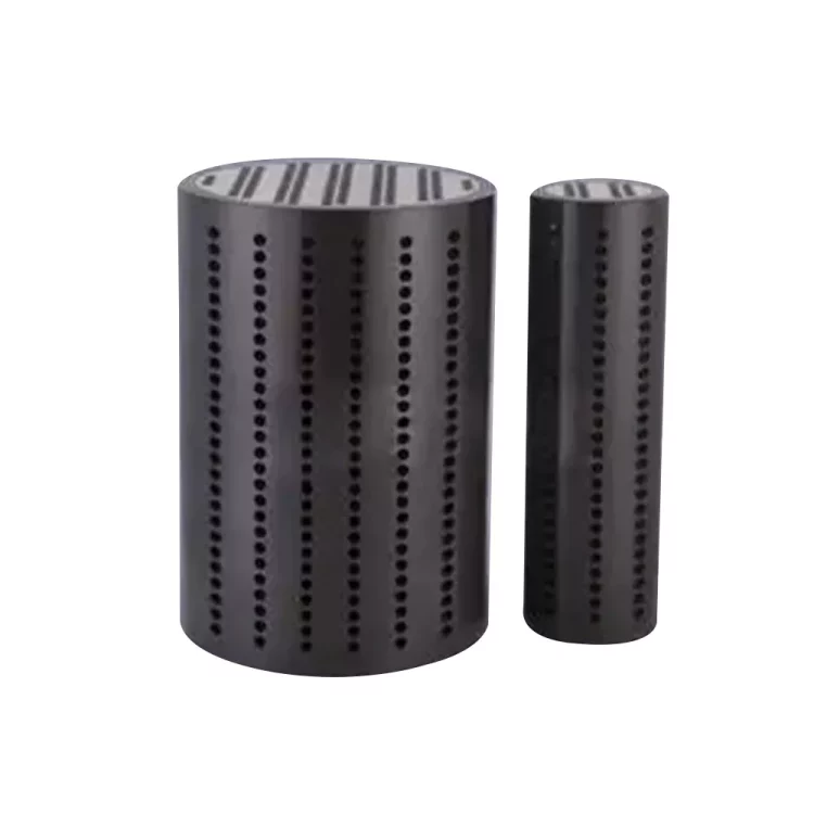 Silicon carbide ceramic heat exchange block with multiple holes for industrial thermal management