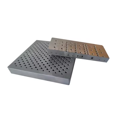 Silicon carbide heat exchanger block for high temperature and corrosive environments