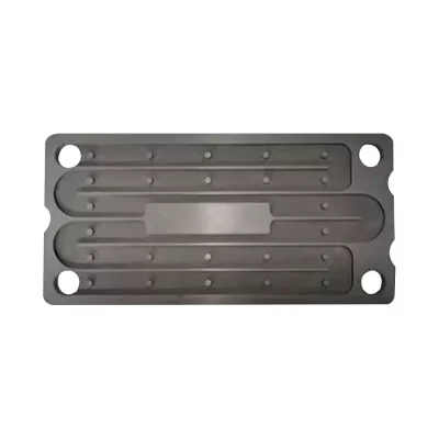 Silicon carbide heat exchanger block plate designed for efficient heat transfer in industrial systems
