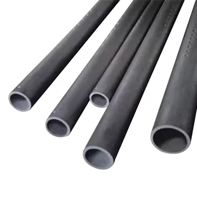 High temperature silicon carbide heat exchanger tubes with excellent thermal stability