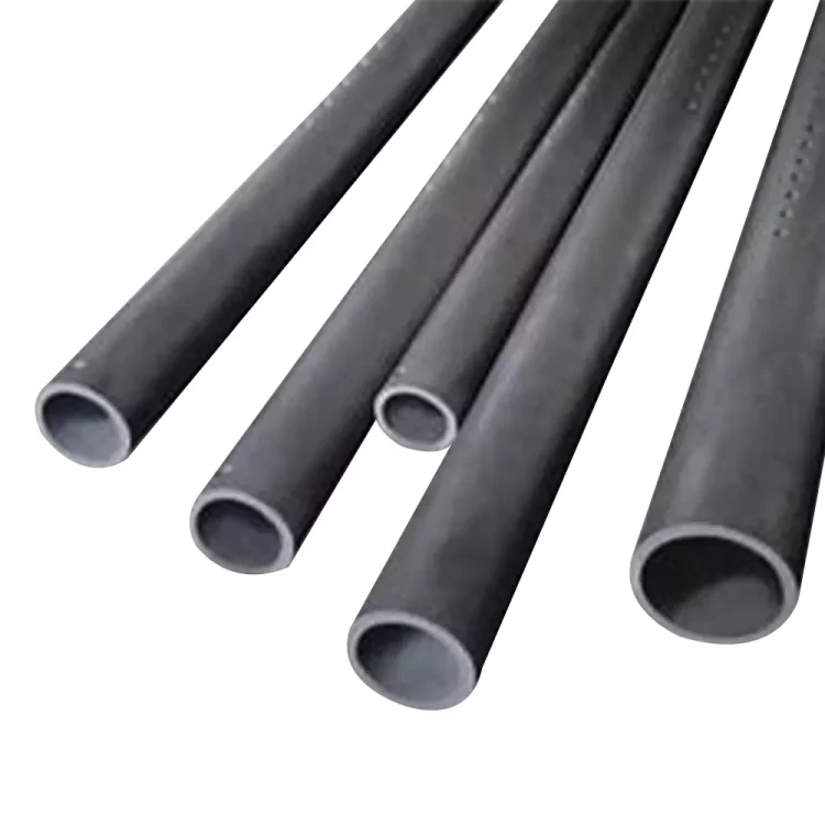 High temperature silicon carbide heat exchanger tubes with excellent thermal stability