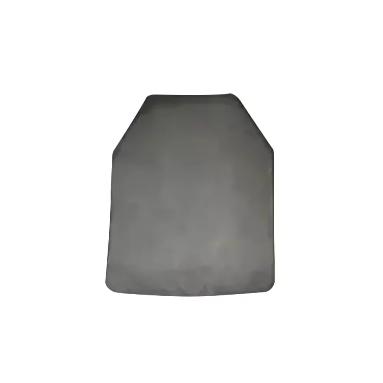 High hardness silicon carbide ceramic armor plate for ballistic protection
