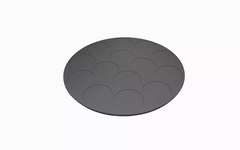 Silicon carbide PVD susceptor designed for uniform heating and high-temperature stability in physical vapor deposition processes