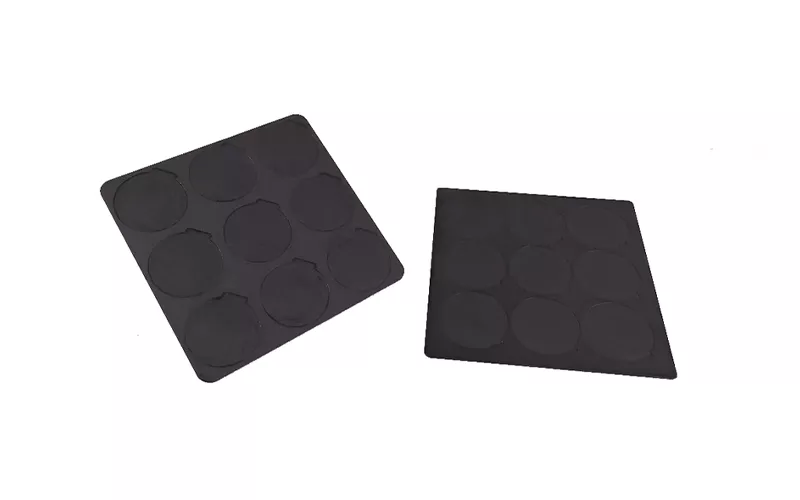 Silicon carbide RTA susceptor designed for rapid thermal annealing in semiconductor processing