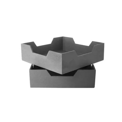 Industrial silicon carbide square ceramic crucible with excellent thermal and chemical resistance