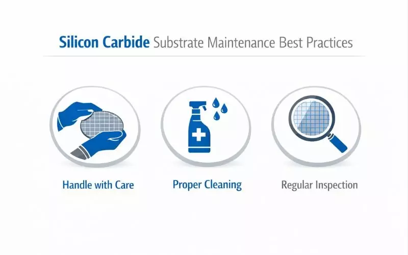 Proper care for silicon carbide substrates