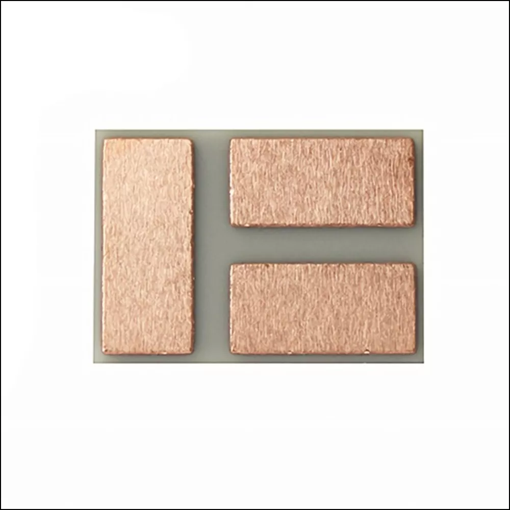 Active Metal Brazing (AMB) ceramic substrate with thick copper layer bonded to AlN for high-power electronics