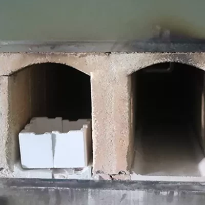 Ceramic green sintering