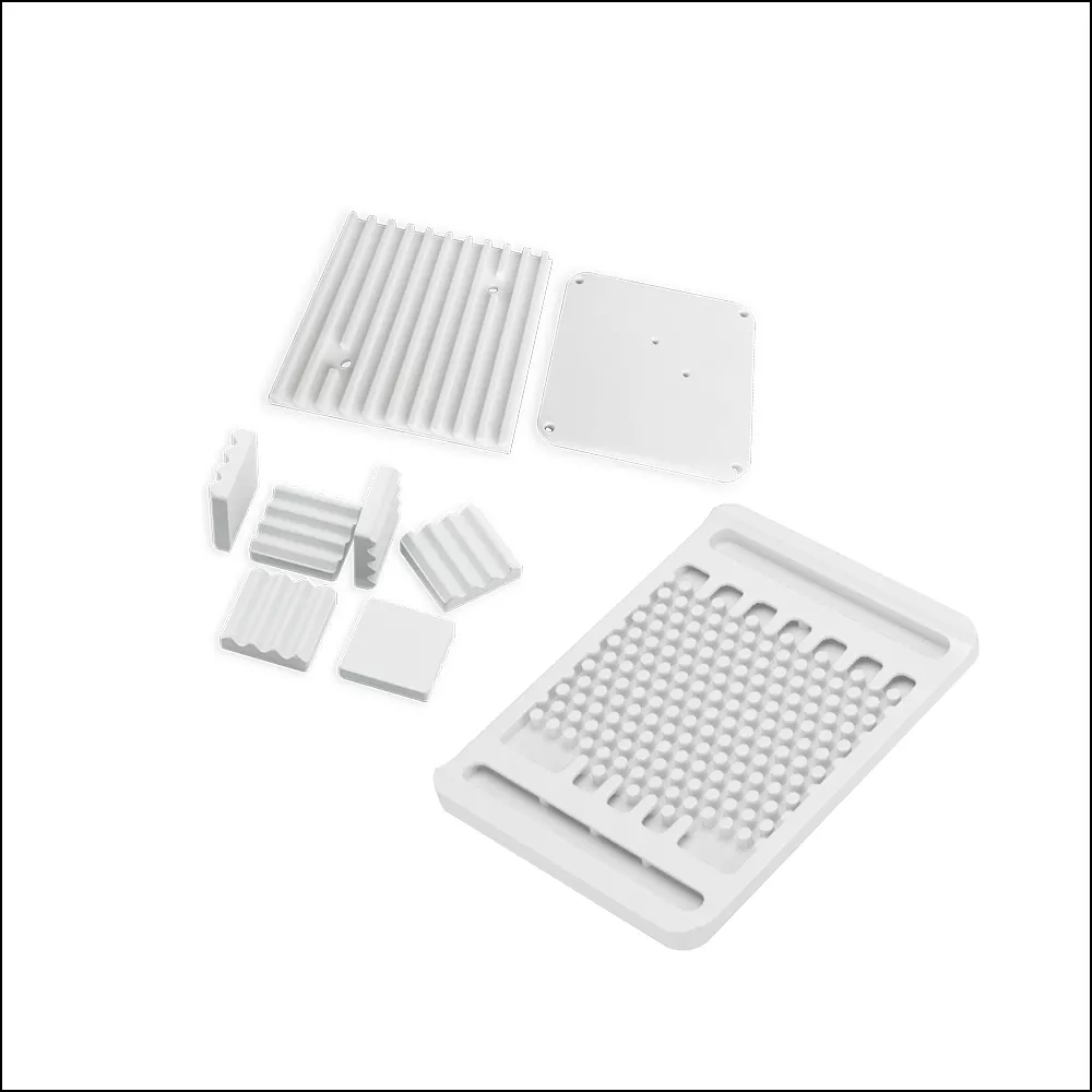 Ceramic radiators and heat sinks for the automotive industry