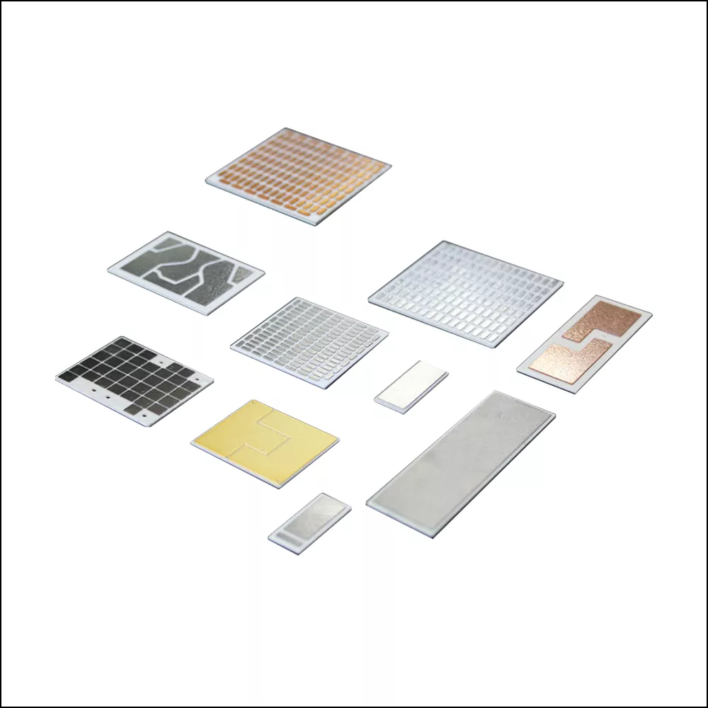 Ceramic substrate (DBX、AMB) is available for the automotive industry.