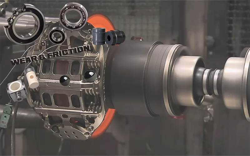 Ceramics for structural wear-resistant and low-friction systems in the automotive industry