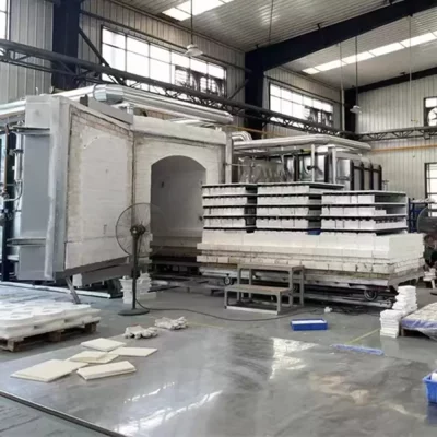 Industrial ceramic sintering