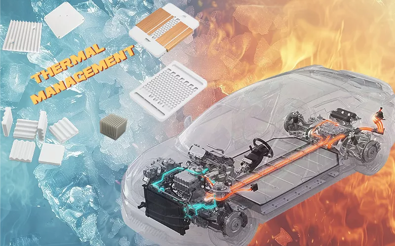 Thermal management applications of technical ceramics in the automotive industry