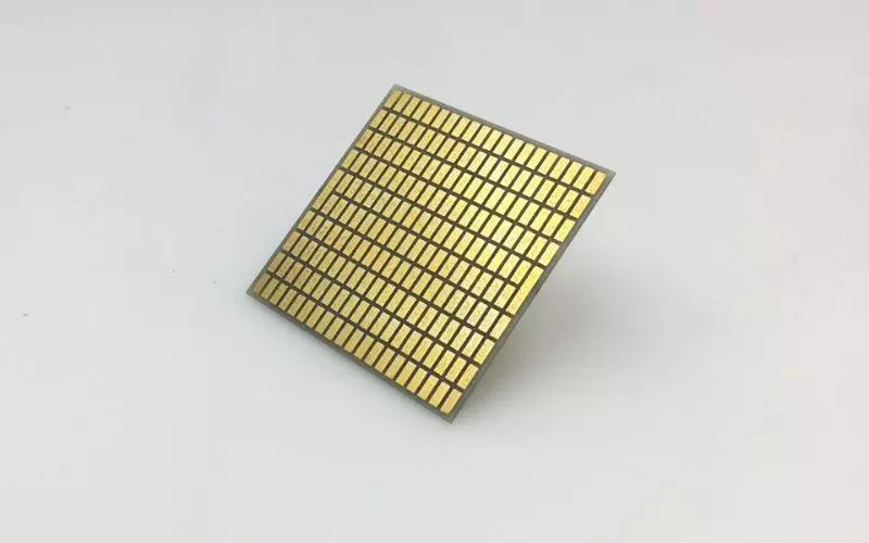 DBC ceramic substrate with copper circuit pattern