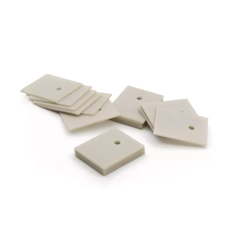 Aluminum nitride ceramic heatsink sheet