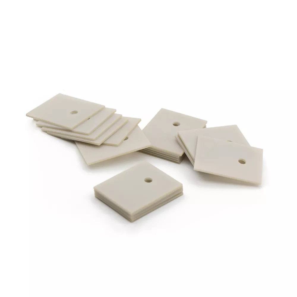 Aluminum nitride ceramic heatsink sheet