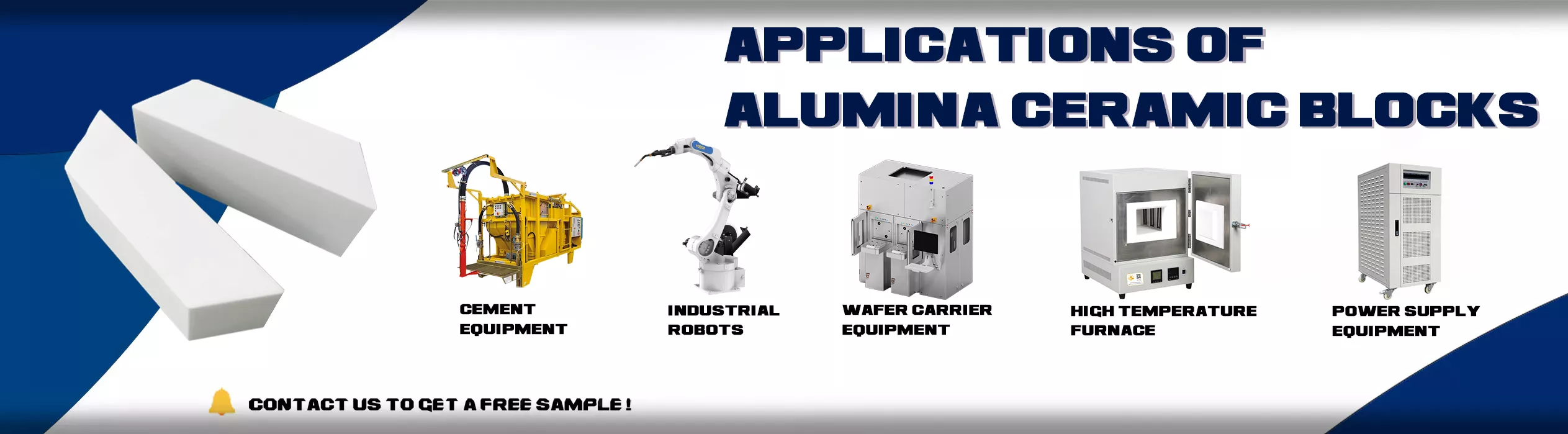 Applications of alumina ceramic blocks